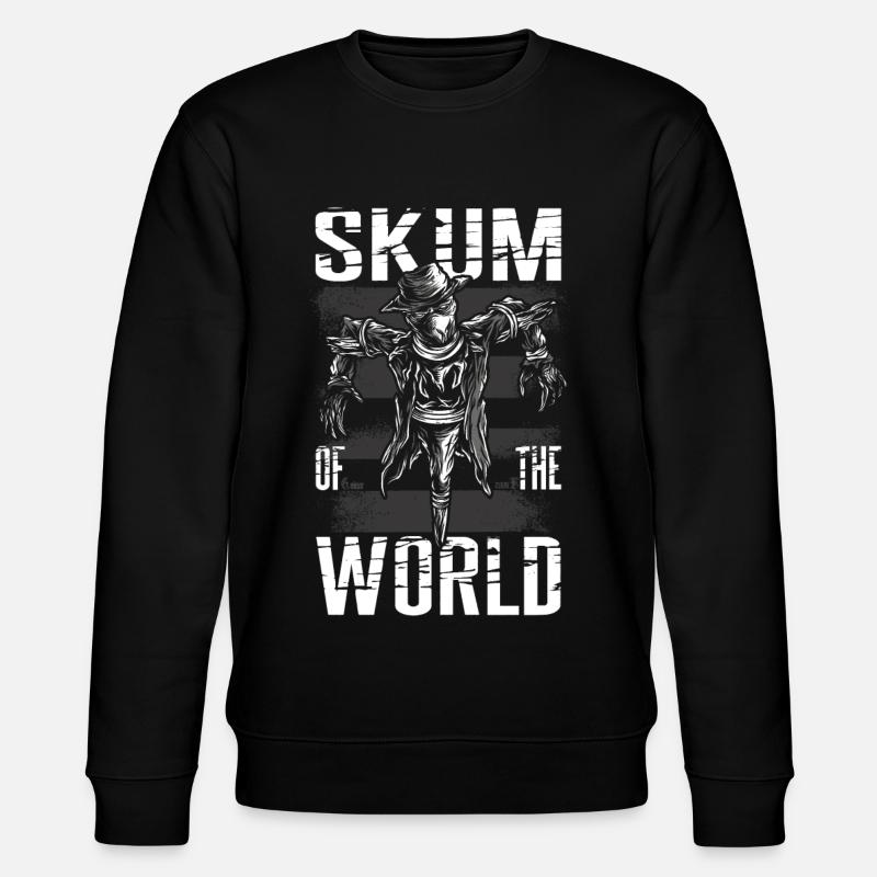 Skum Du Monde - Sweat bio CHANGER Stanley/Stella Unisexe - noir