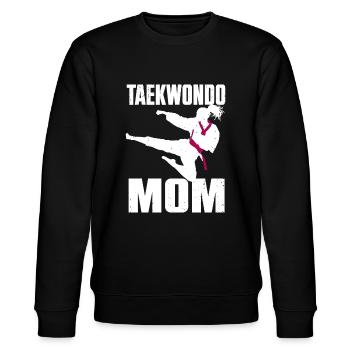 Cool Taekwondo Maman Pour Femmes Filles Karaté Judo Mar - Sweat bio CHANGER Stanley/Stella Unisexe - noir - Devant - Nik (191cm) & Marisol (170cm)