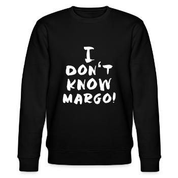why is the carpet all wet todd - Stanley/Stella CHANGER Unisex Organic Sweatshirt - black - Front - Nik (191cm) & Marisol (170cm)