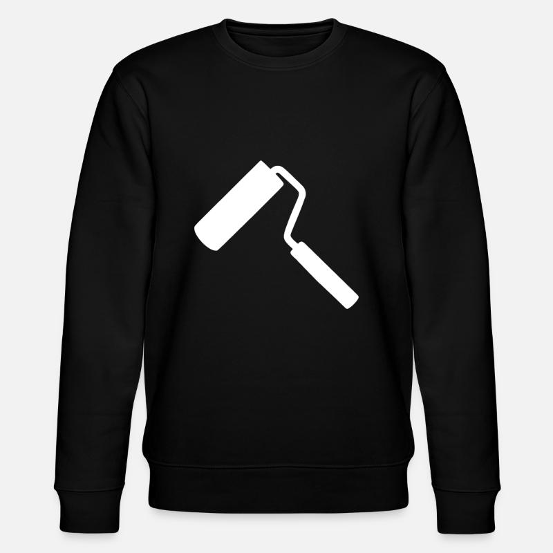 Painter roll - Stanley/Stella CHANGER Unisex Organic Sweatshirt - black