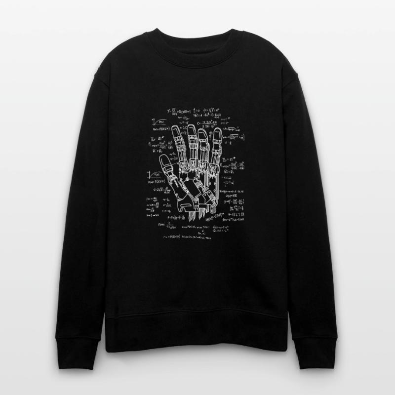 Robot Engineer Formulary - Robotics Maths AI Devel Stanley/Stella CHANGER Unisex Organic Sweatshirt