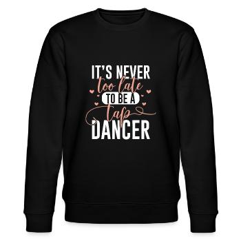 Tap Dance Heart Lover Cadeau Tap Dancer Cadeaux Dancin - Sweat bio CHANGER Stanley/Stella Unisexe - noir - Devant - Nik (191cm) & Marisol (170cm)