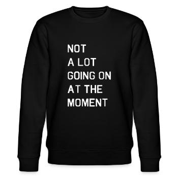 Im Moment ist nicht viel losPoker stuffcool po - Stanley/Stella Unisex Bio-Sweatshirt CHANGER  - Schwarz - Vorne - Nik (191cm) & Marisol (170cm)
