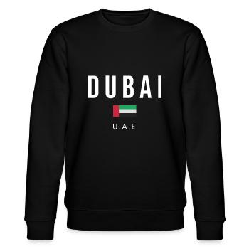 Dubaï Drapeau des Émirats arabes unis Cadeau souvenir UEAf - Sweat bio CHANGER Stanley/Stella Unisexe - noir - Devant - Nik (191cm) & Marisol (170cm)