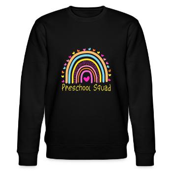 Enseignante de l’escouade préscolaire Rainbowbirthday appreciati - Sweat bio CHANGER Stanley/Stella Unisexe - noir - Devant - Nik (191cm) & Marisol (170cm)