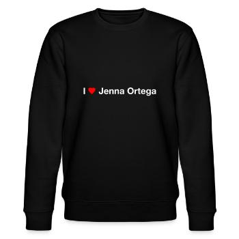 I Heart Jenna Ortega - Sweat bio CHANGER Stanley/Stella Unisexe - noir - Devant - Nik (191cm) & Marisol (170cm)