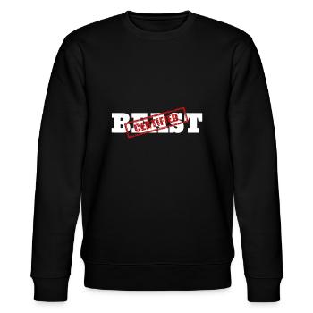 Certifié BEAST Athletic Workout Fitness - Sweat bio CHANGER Stanley/Stella Unisexe - noir - Devant - Nik (191cm) & Marisol (170cm)