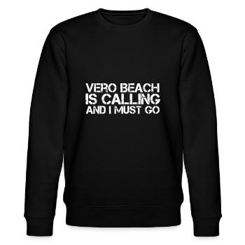 VERO BEACH FL FLORIDE Drôle de City Trip Home Roots U - Sweat bio CHANGER Stanley/Stella Unisexe - noir - Devant - Nik (191cm) & Marisol (170cm)