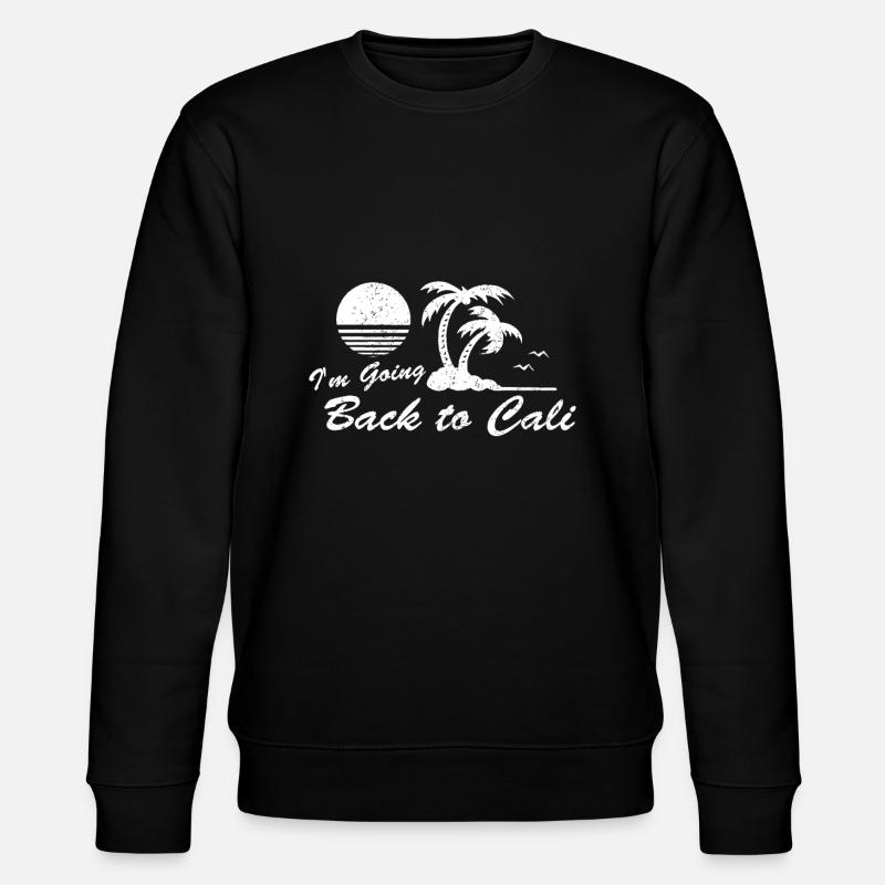 Je retourne à Cali - Sweat bio CHANGER Stanley/Stella Unisexe - noir