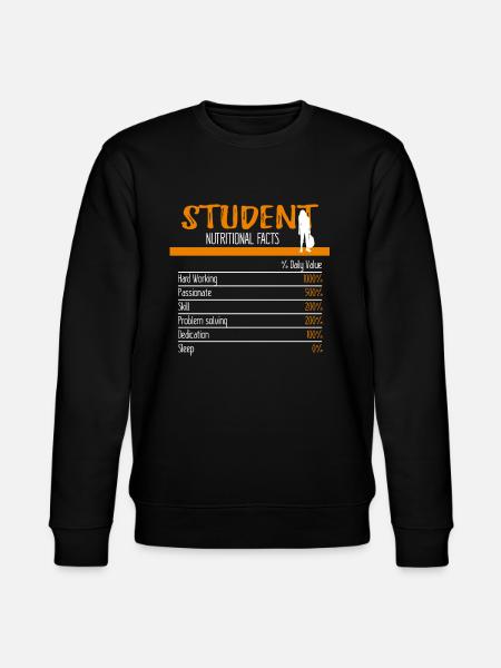 Ingrédients étudiants - Sweat bio CHANGER Stanley/Stella Unisexe - noir