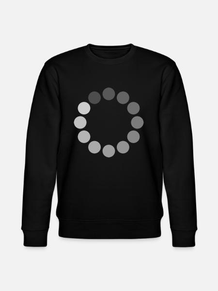 Loading Icon Circle - Stanley/Stella CHANGER Unisex Organic Sweatshirt - black