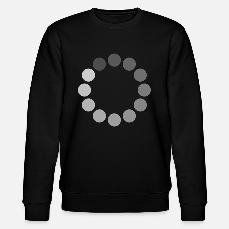 Loading Icon Circle - Stanley/Stella Unisex Bio-Sweatshirt CHANGER  - Schwarz