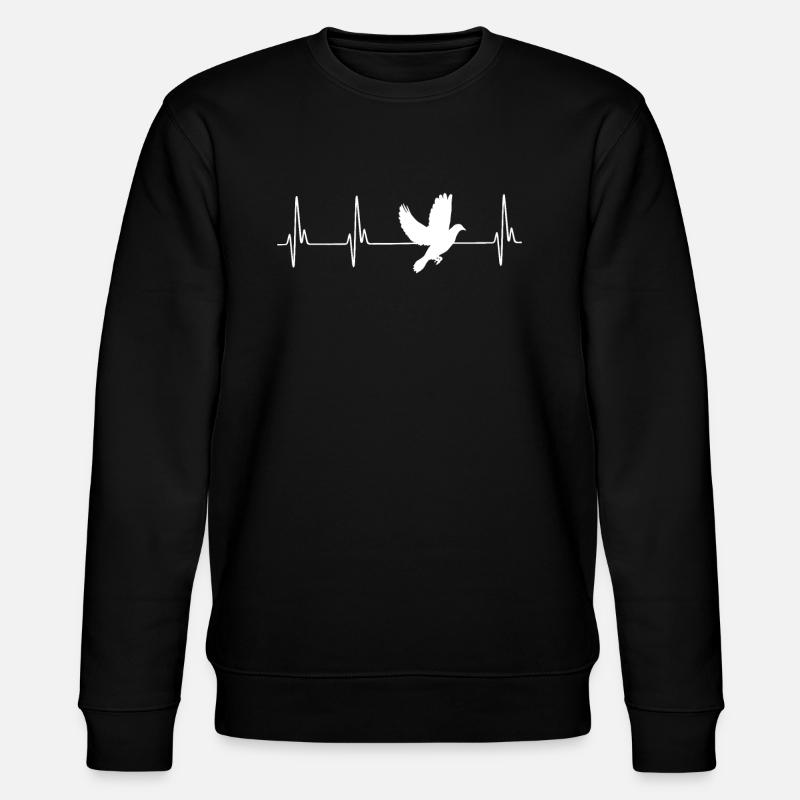 Colombe ECG - Sweat bio CHANGER Stanley/Stella Unisexe - noir