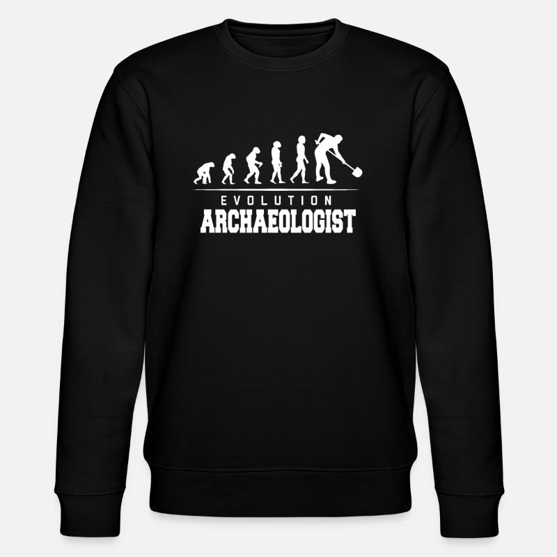 Archéologue T-shirt - Sweat bio CHANGER Stanley/Stella Unisexe - noir