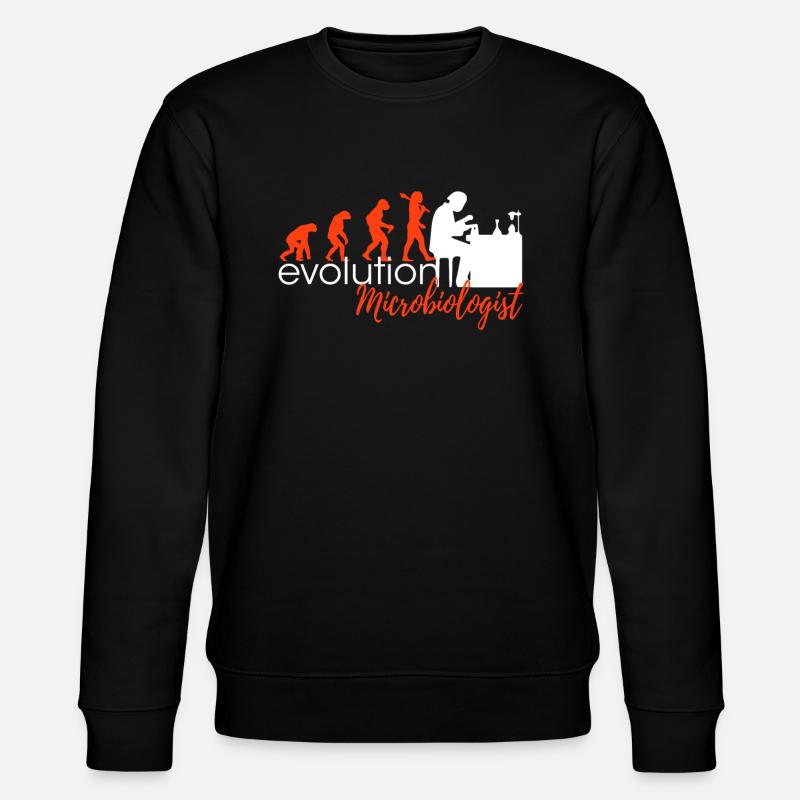 Microbiologist Evolution Designers Edition - Sweat bio CHANGER Stanley/Stella Unisexe - noir