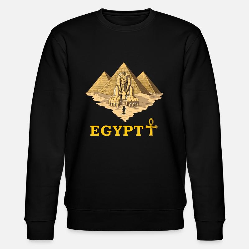 Pyramides Egyptiennes Sphinx Mythologie Antique - Sweat bio CHANGER Stanley/Stella Unisexe - noir