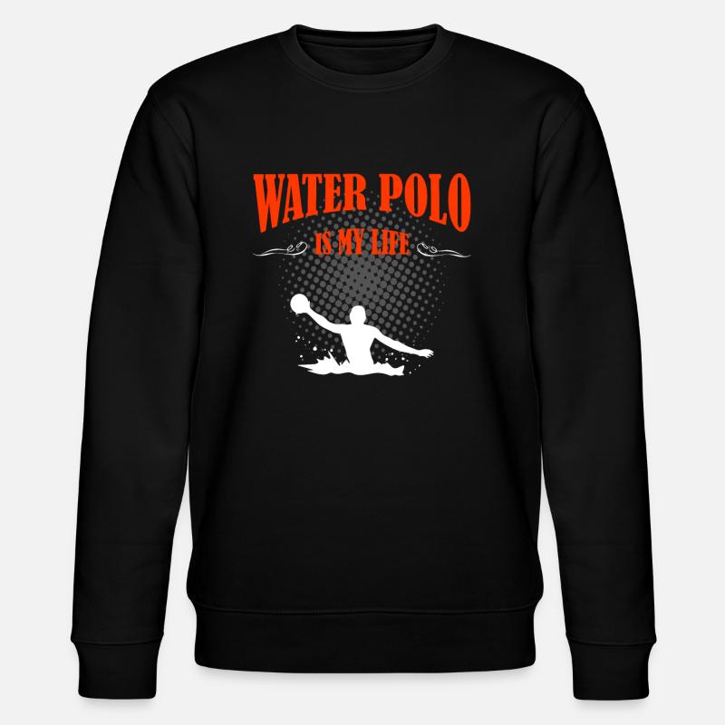 Water Polo - Stanley/Stella Unisex Bio-Sweatshirt CHANGER  - Schwarz