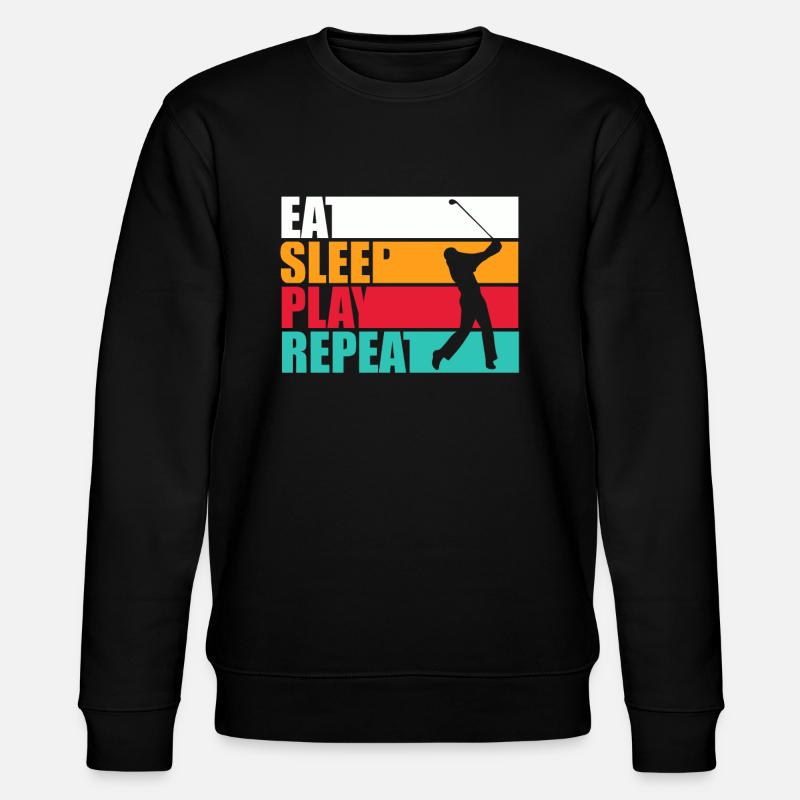 golf - Sweat bio CHANGER Stanley/Stella Unisexe - noir