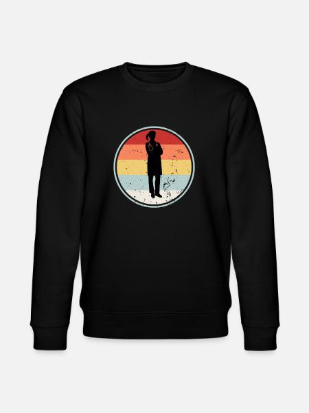 Gynecologist RETRO COLLECTION - Stanley/Stella CHANGER Unisex Organic Sweatshirt - black