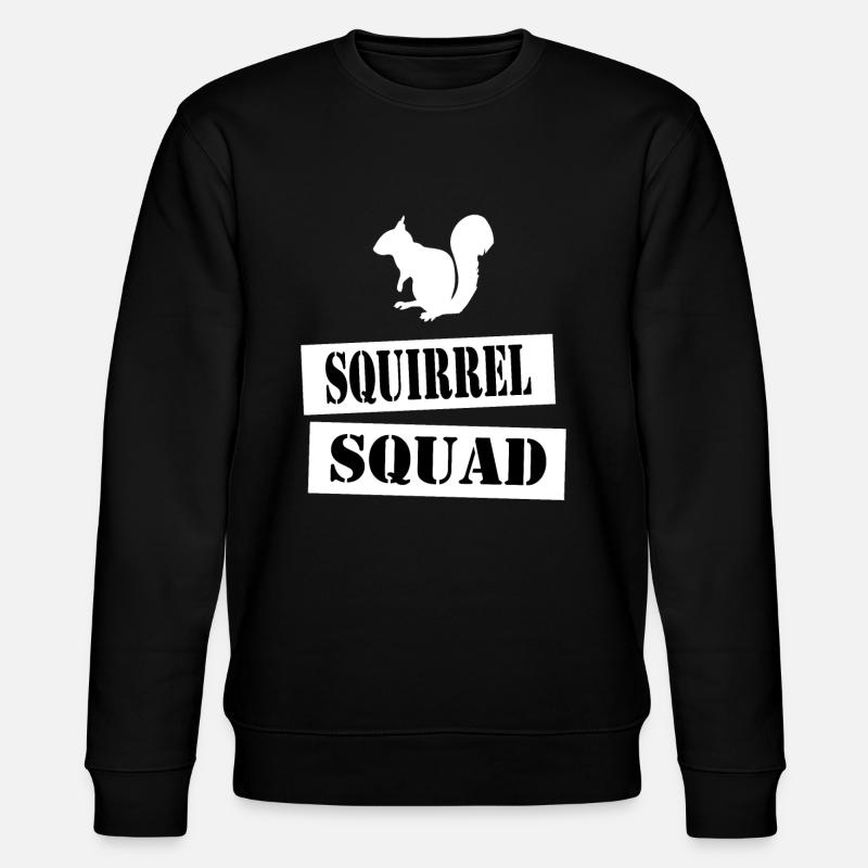 join the squirrel squad - Sweat bio CHANGER Stanley/Stella Unisexe - noir