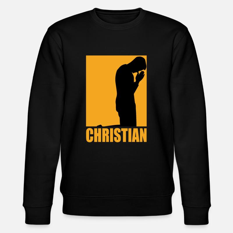 Conception chrétienne - Sweat bio CHANGER Stanley/Stella Unisexe - noir