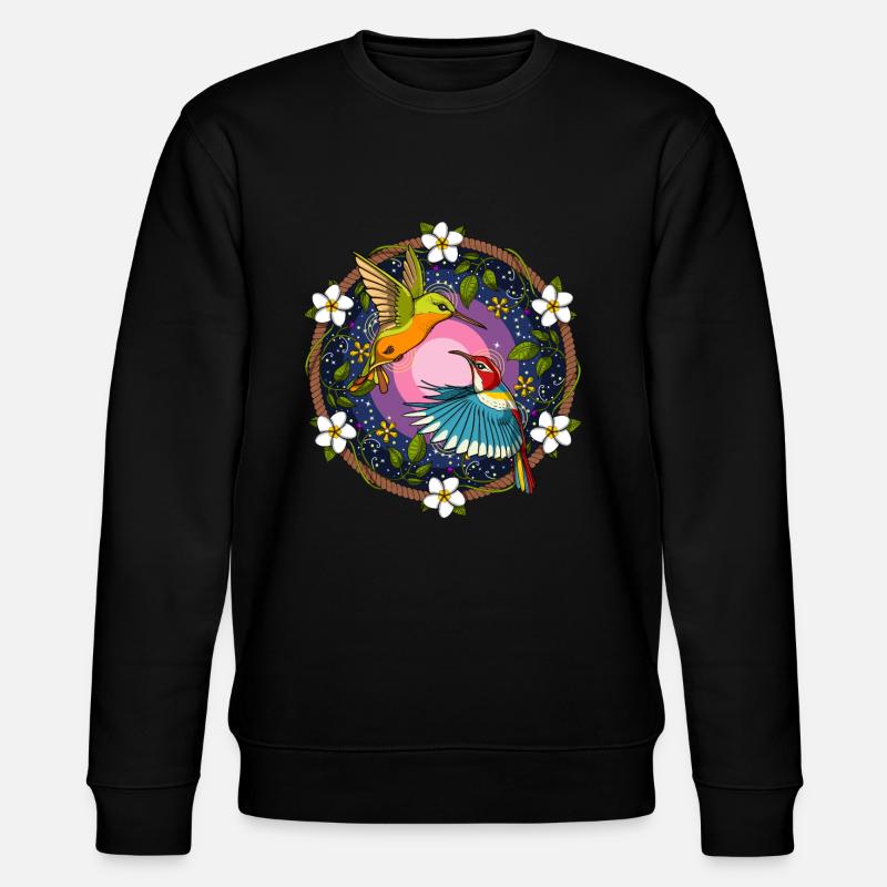 Colibris d’Ayahuasca - Sweat bio CHANGER Stanley/Stella Unisexe - noir