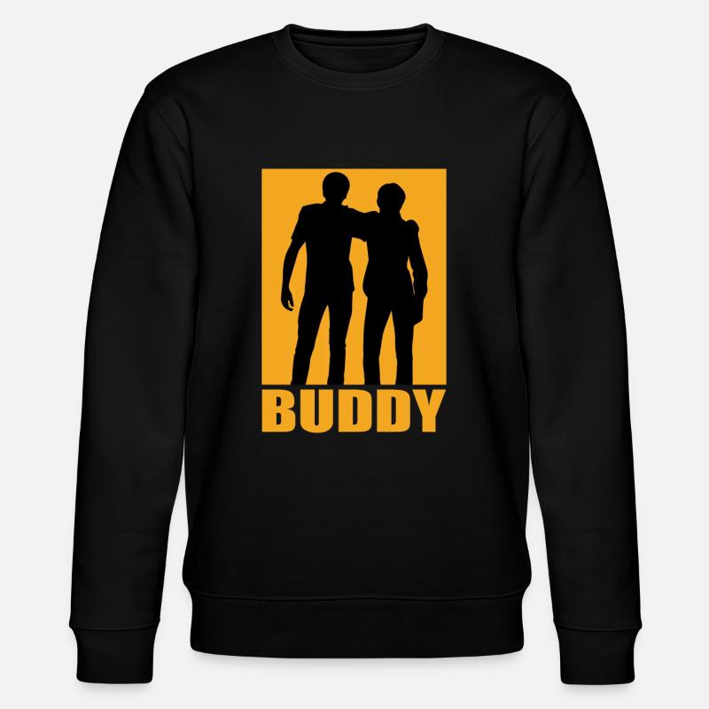 Buddy Design - Stanley/Stella Unisex Bio-Sweatshirt CHANGER  - Schwarz