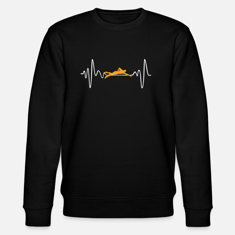 Swimmer - Stanley/Stella Unisex Bio-Sweatshirt CHANGER  - Schwarz