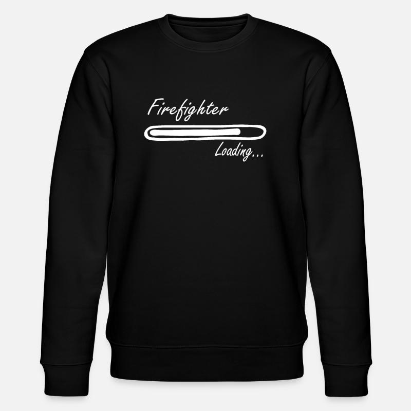 Firefighter Loading Shirt - Stanley/Stella Unisex Bio-Sweatshirt CHANGER  - Schwarz