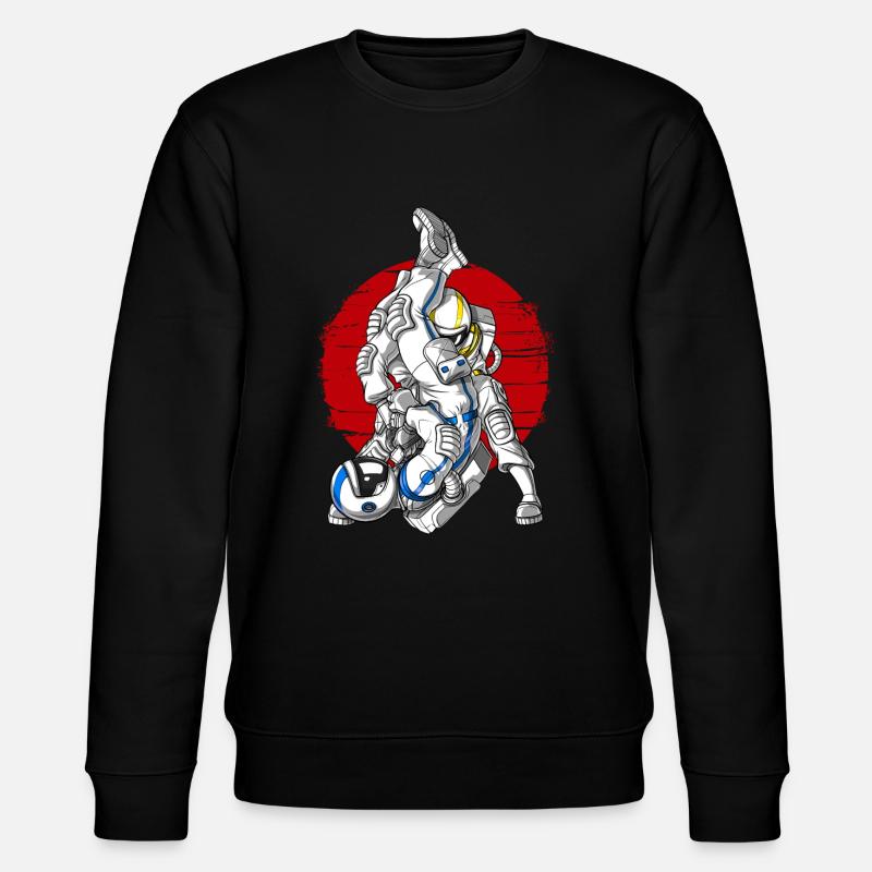 Combattants d'astronautes de Jiu-Jitsu - Sweat bio CHANGER Stanley/Stella Unisexe - noir