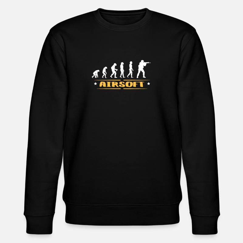 EVOLUTION AIRSOFT - Stanley/Stella Unisex Bio-Sweatshirt CHANGER  - Schwarz