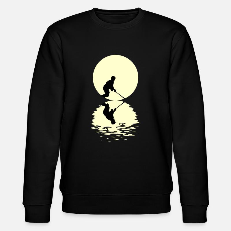 Bandy Moon - Stanley/Stella Unisex Bio-Sweatshirt CHANGER  - Schwarz