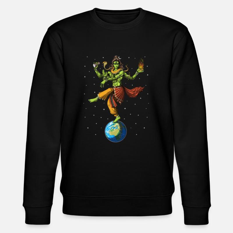 Alien Shiva Dieu hindou - Sweat bio CHANGER Stanley/Stella Unisexe - noir