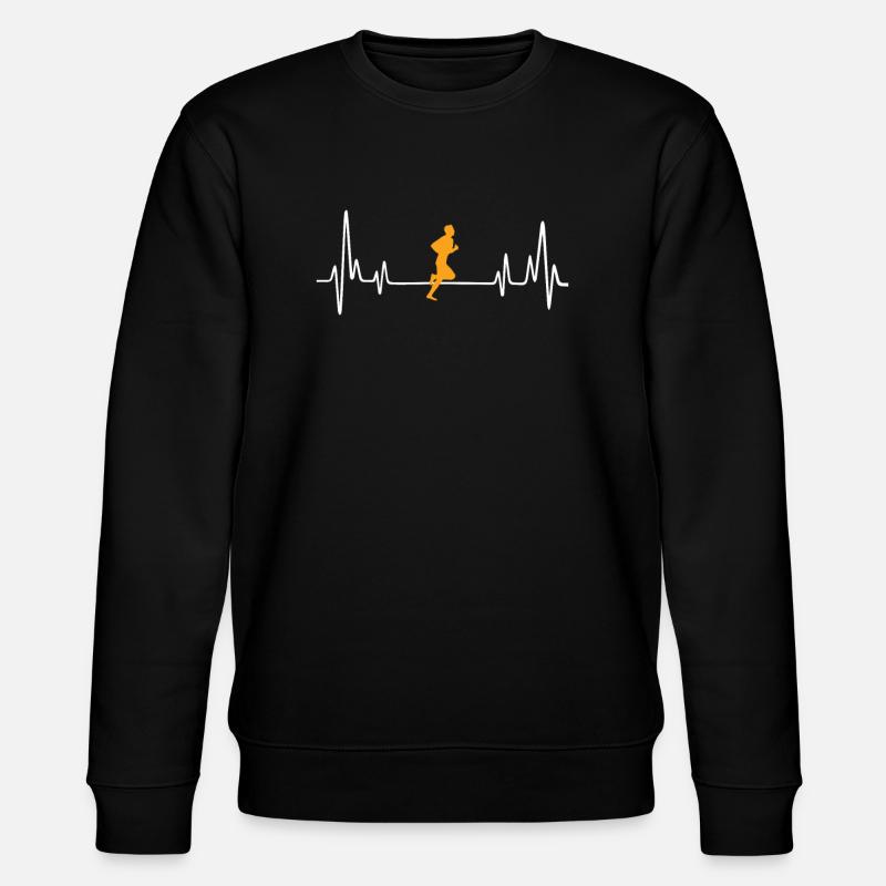 jogging tee present idea - Stanley/Stella Unisex Bio-Sweatshirt CHANGER  - Schwarz