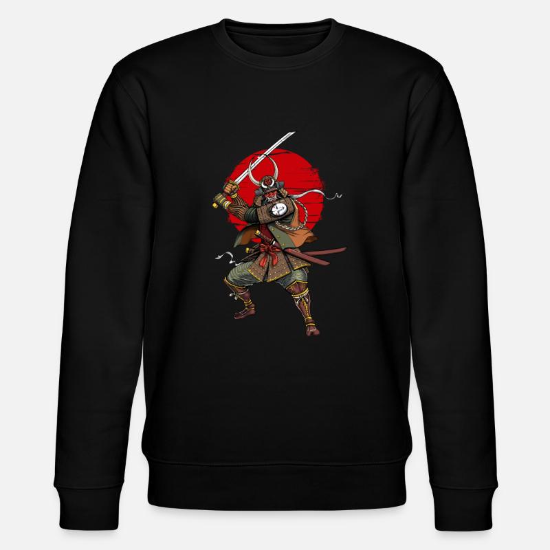 Guerrier Samouraï Démon Oni - Sweat bio CHANGER Stanley/Stella Unisexe - noir