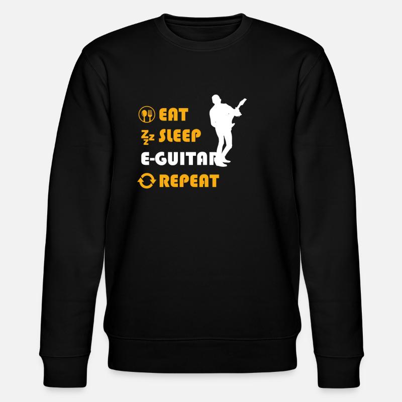 Chemise graphique E-Guitar - Sweat bio CHANGER Stanley/Stella Unisexe - noir