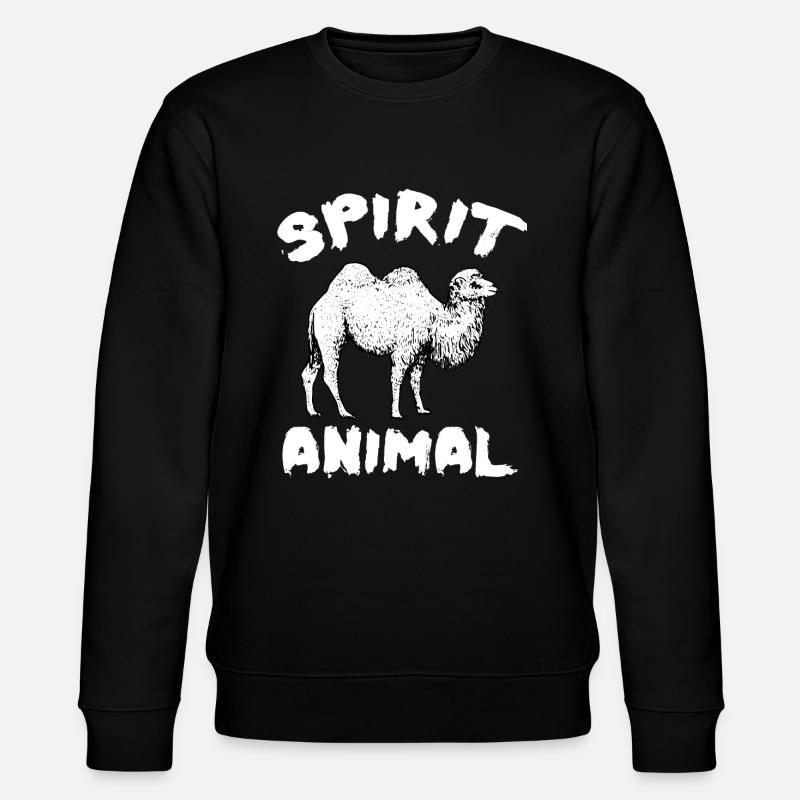 CAMEL - Stanley/Stella Unisex Bio-Sweatshirt CHANGER  - Schwarz