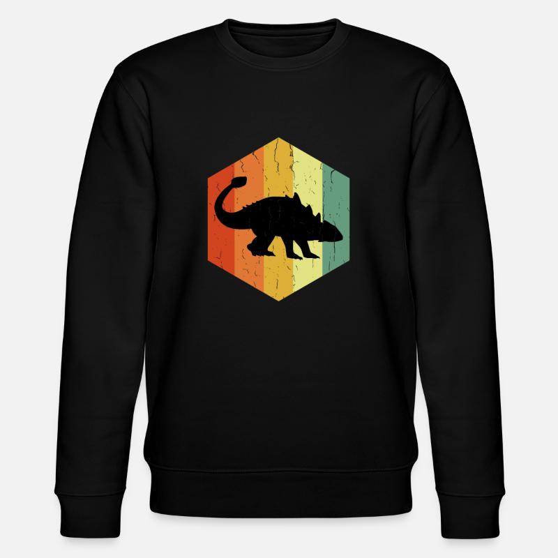 Ankylosaurus Ankylosaurus Hexagone en détresse - Sweat bio CHANGER Stanley/Stella Unisexe - noir
