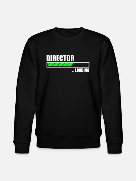 Director Loading Bar - Stanley/Stella CHANGER Unisex Organic Sweatshirt - black