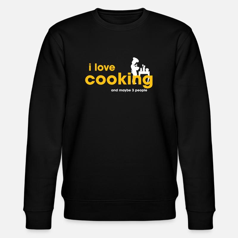J’adore cuisiner - Sweat bio CHANGER Stanley/Stella Unisexe - noir