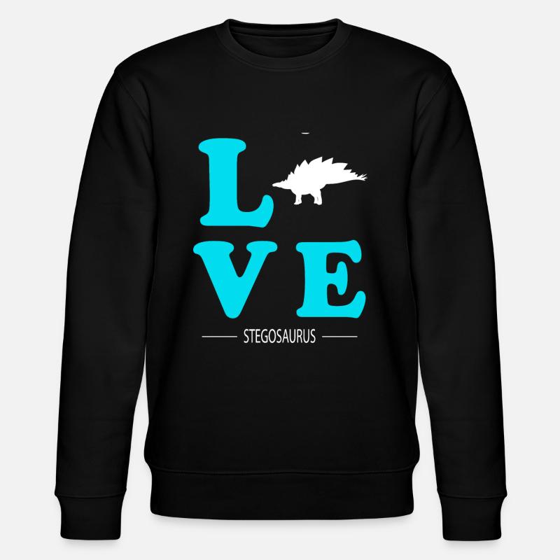 Stegosaurus - Sweat bio CHANGER Stanley/Stella Unisexe - noir
