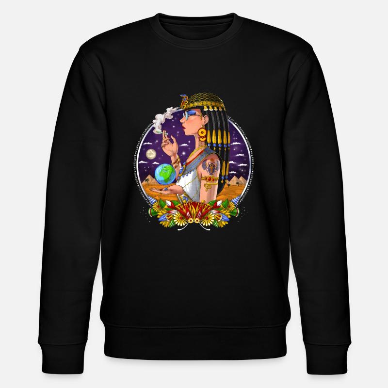 Ancienne reine égyptienne Cléopâtre - Sweat bio CHANGER Stanley/Stella Unisexe - noir