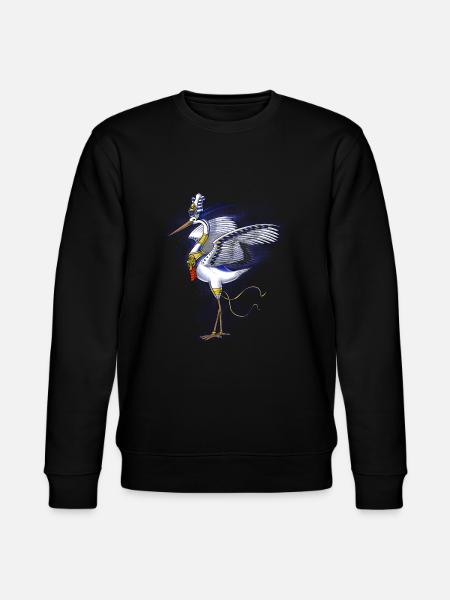 Egyptian Mythology Deity Benny - Stanley/Stella CHANGER Unisex Organic Sweatshirt - black