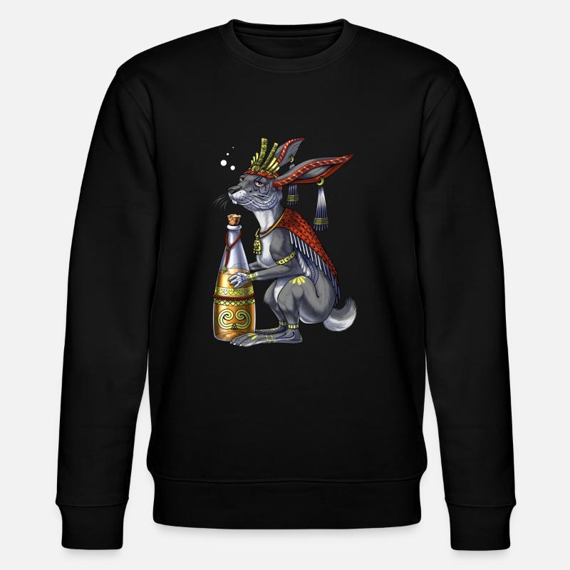 Aztec Creature Centzon - Stanley/Stella CHANGER Unisex Organic Sweatshirt - black