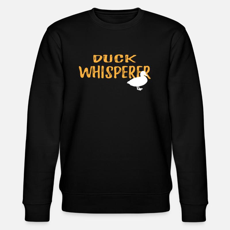 T-shirt graphique Duck Whisperer - Sweat bio CHANGER Stanley/Stella Unisexe - noir