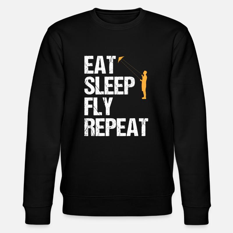 Cerf-volant Dicton Deltaplane Cadeau - Sweat bio CHANGER Stanley/Stella Unisexe - noir