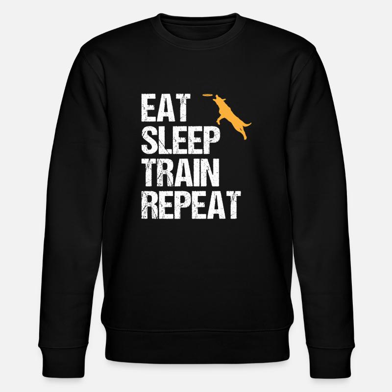 Hundetrainer Spruch Hundetraining Geschenk - Stanley/Stella Unisex Bio-Sweatshirt CHANGER - Schwarz