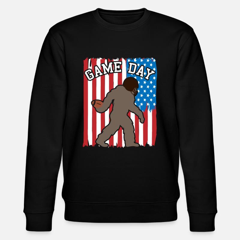 Attrape-drapeau Bigfoot Patriot USA - Sweat bio CHANGER Stanley/Stella Unisexe - noir