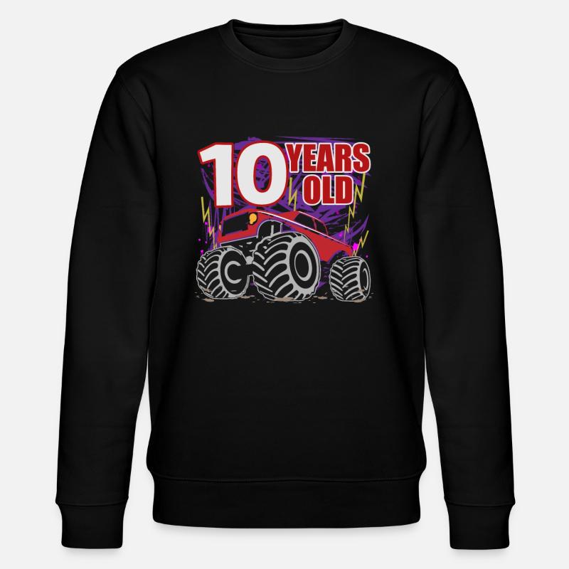 10e anniversaire Monster Truck Bash - Sweat bio CHANGER Stanley/Stella Unisexe - noir