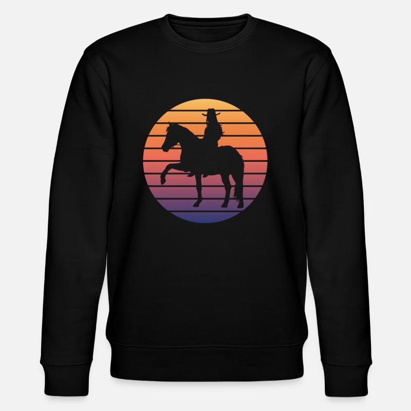 Sunset Rider - Liberté et aventure - Sweat bio CHANGER Stanley/Stella Unisexe - noir